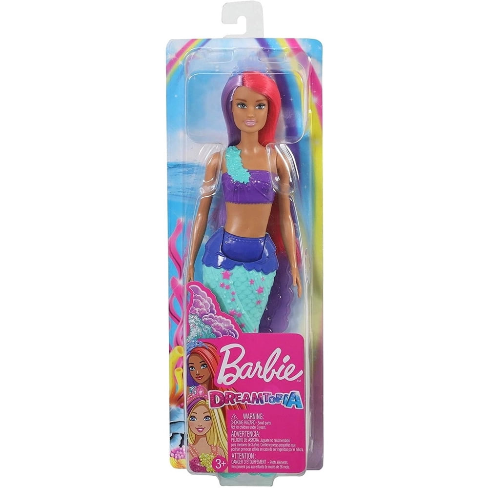 Boneca Barbie Sereia Brilhante - Mattel - ARMARINHOS 3 PATETAS LTDA
