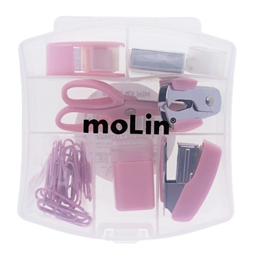 MINI KIT OFFICE MOLIN ROSA CLARO EXTRATOR 23029 COR UNI TAM UNI Rio